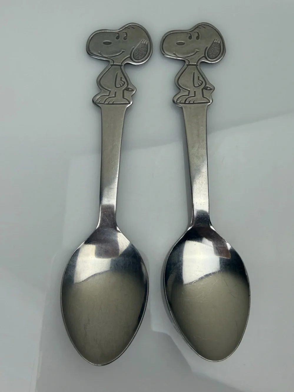Vintage Snoopy Stainless Steel Spoons – Set of 2